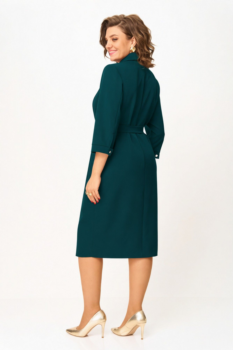 Платья БАГРЯНИЦА 5100 бирюза