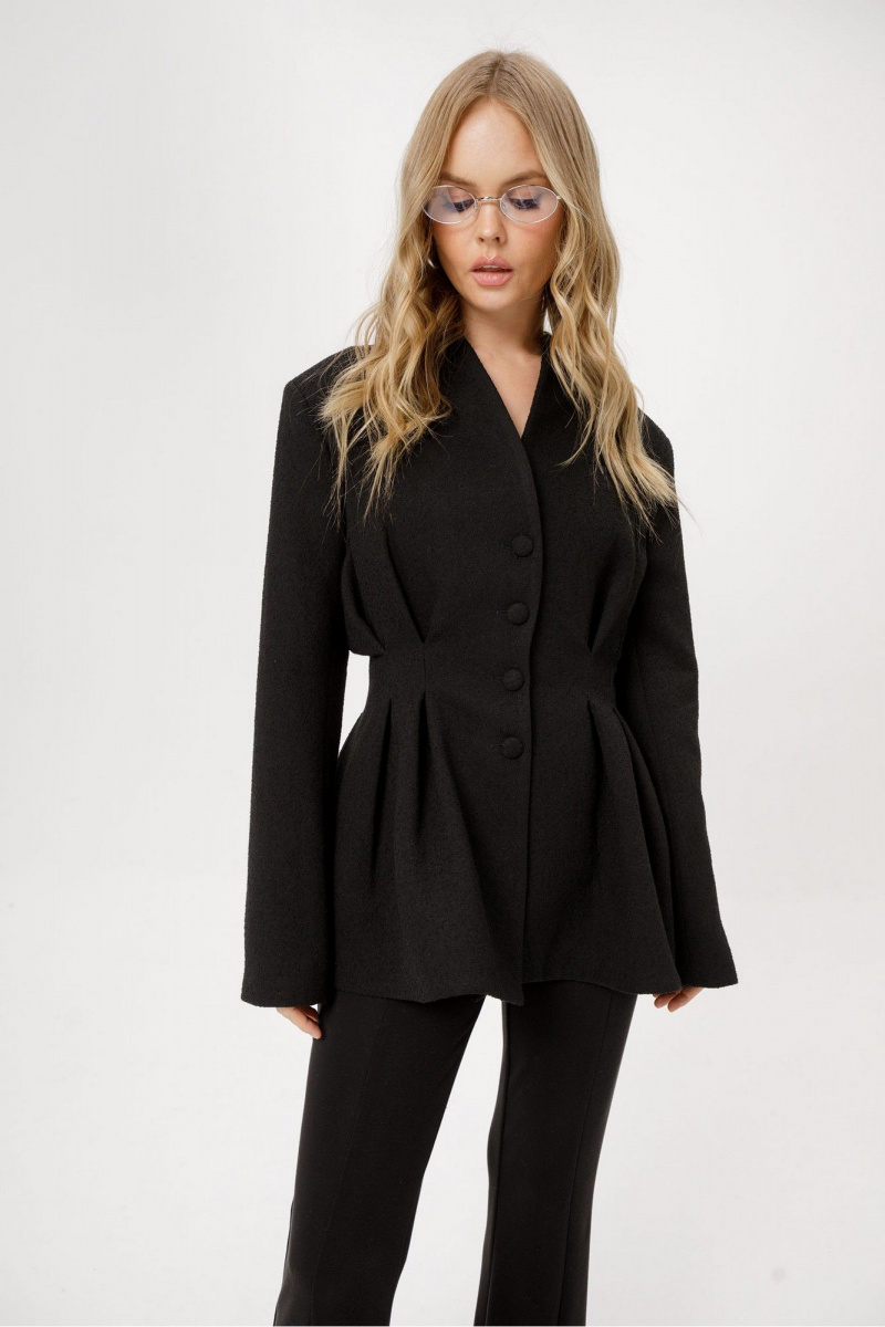 Жакеты PiRS 6362 черный_букле