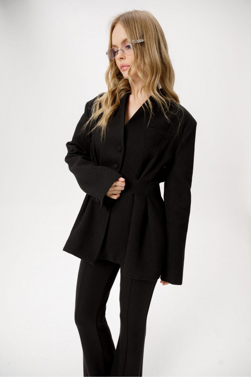 Жакеты PiRS 6362 черный_букле