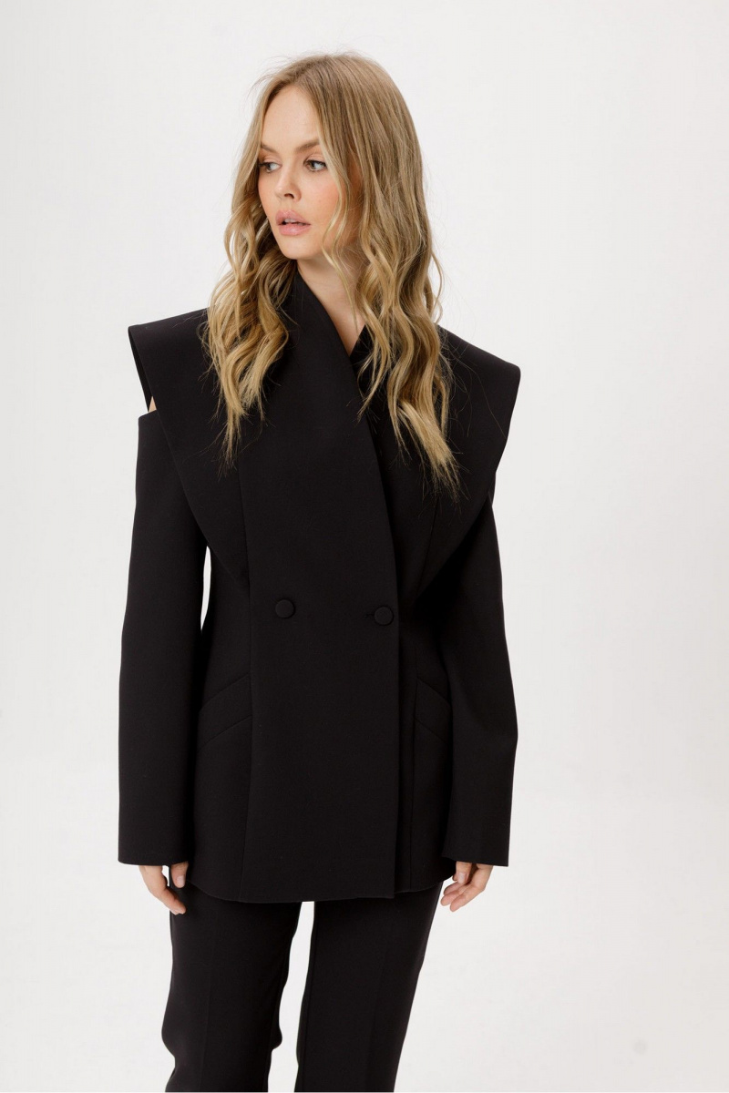 Брючный костюм PiRS 6367 черный