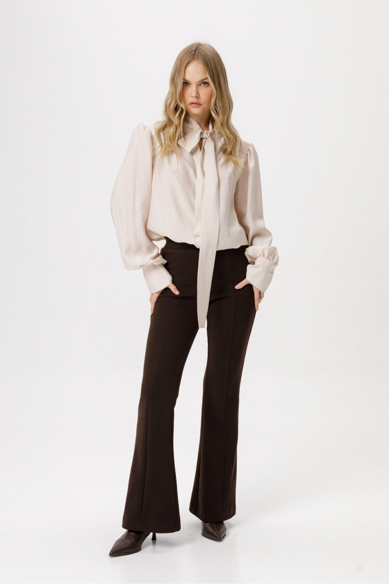 Блузы PiRS 6369 бежевый