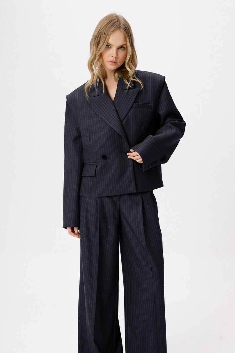 Брючный костюм PiRS 6376 синий