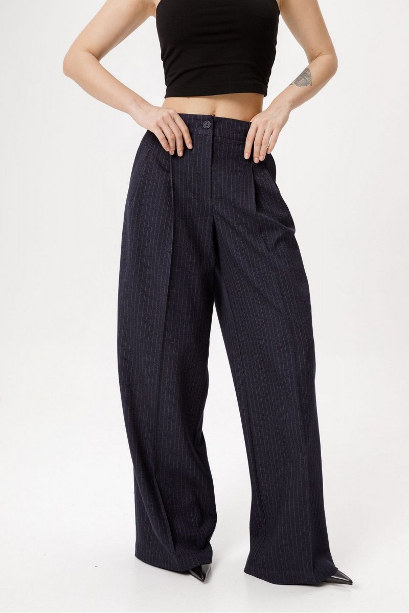 Брючный костюм PiRS 6376 синий