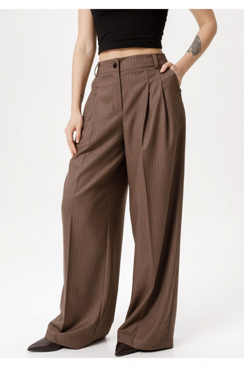 Брюки PiRS 6378 коричневый