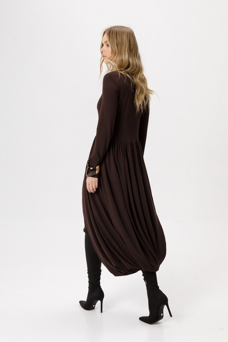 Платья PiRS 6380 коричневый