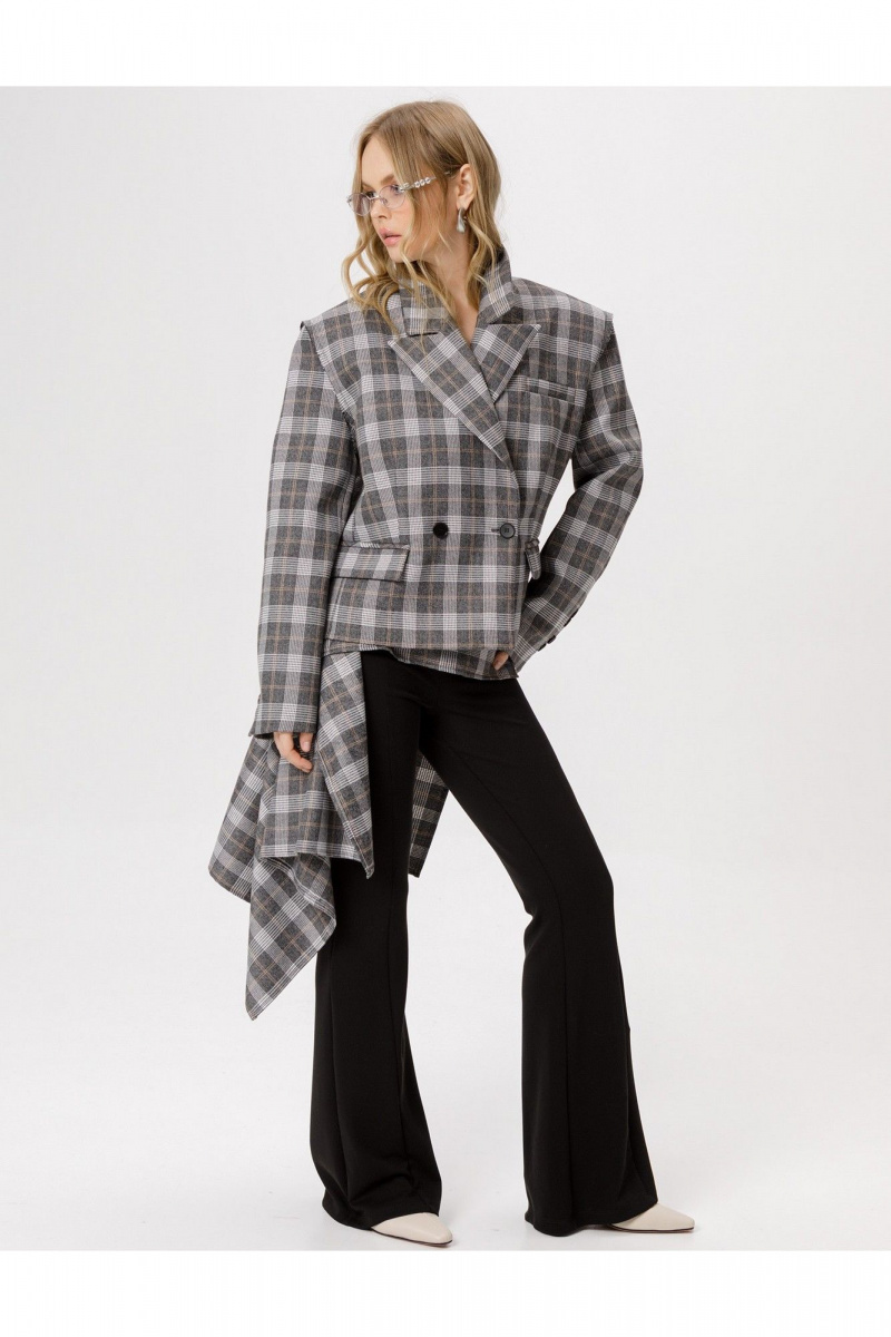 Жакеты PiRS 6381 серый