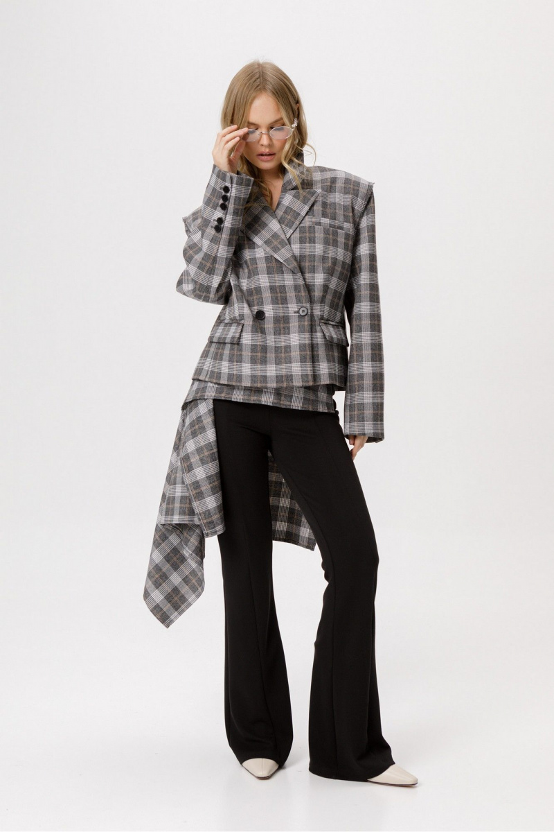 Юбки PiRS 6382 серый