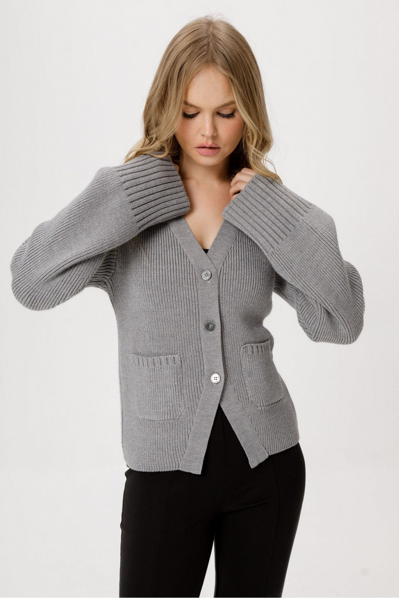 Жакеты PiRS 6385 серый