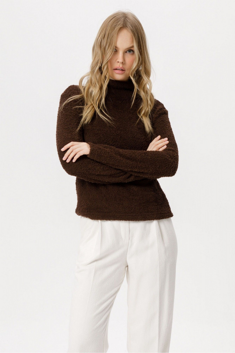 Джемперы PiRS 6386 коричневый