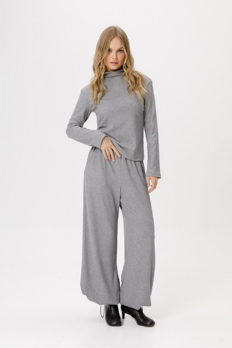 Брюки PiRS 6390 серый