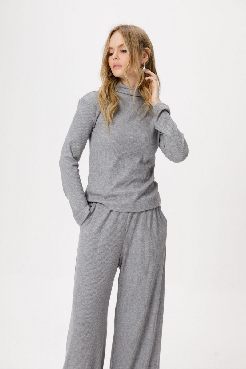 Брюки PiRS 6390 серый