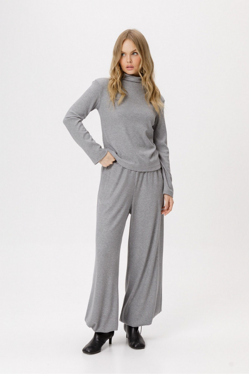 Брюки PiRS 6390 серый