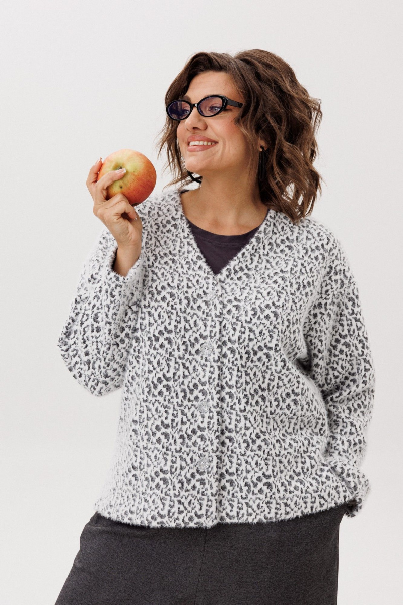 Жакеты Anelli 1661 пушистый_лео