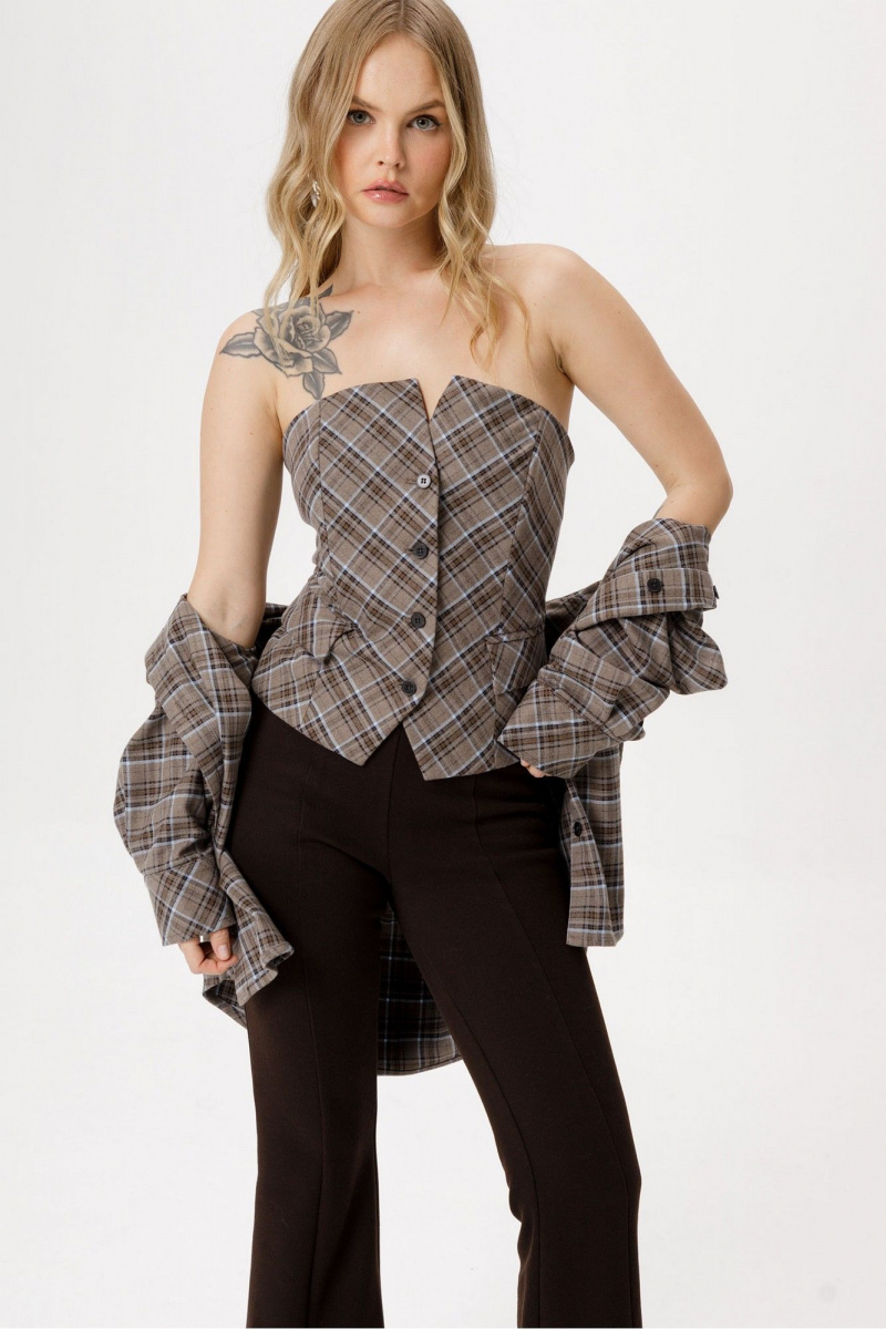 Жилеты PiRS 6395 серый