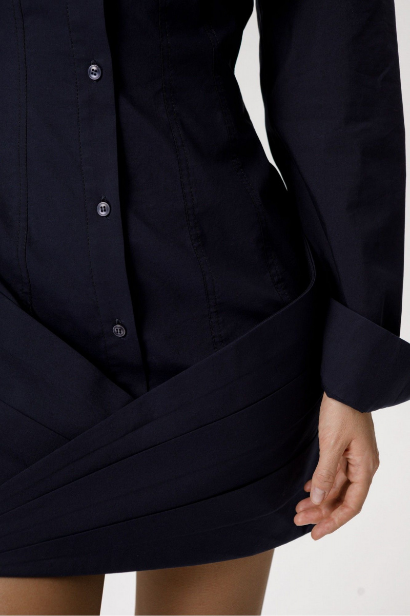 Платья PiRS 6404 темно-синий