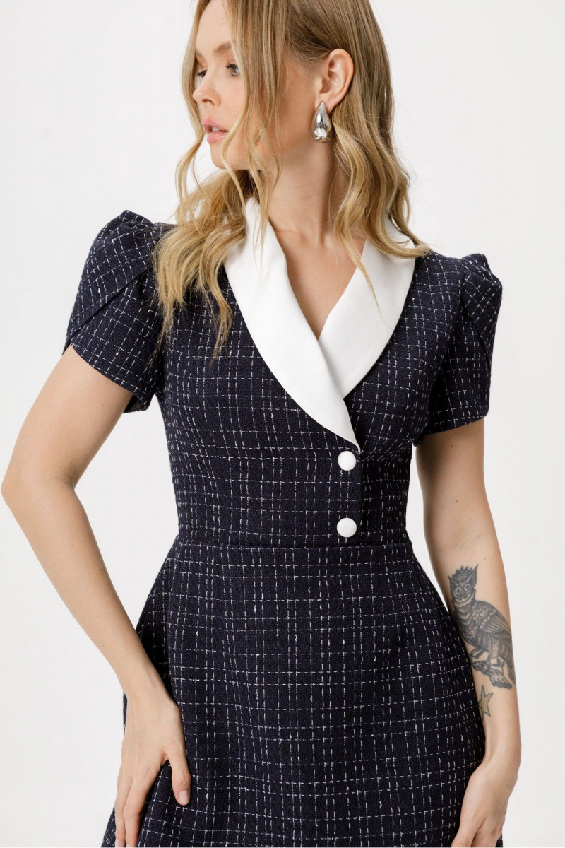 Платья PiRS 6421 синий