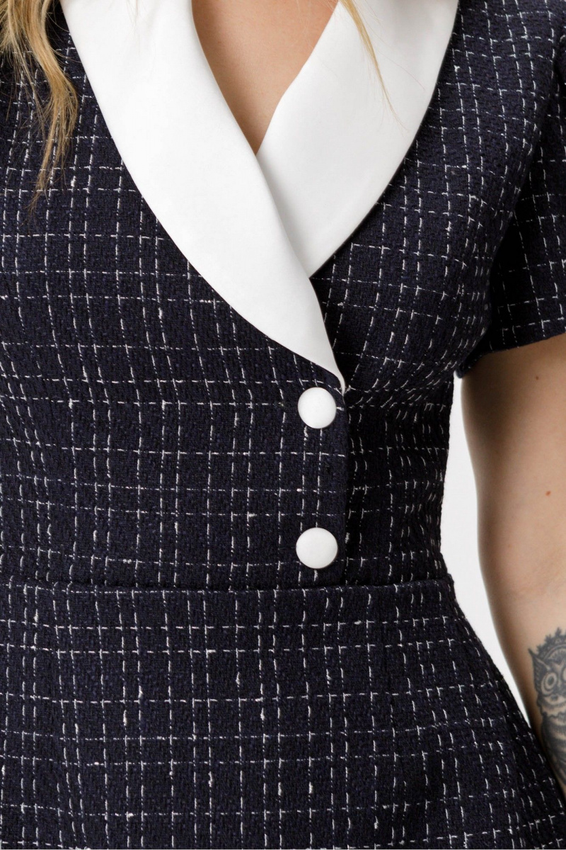 Платья PiRS 6421 синий