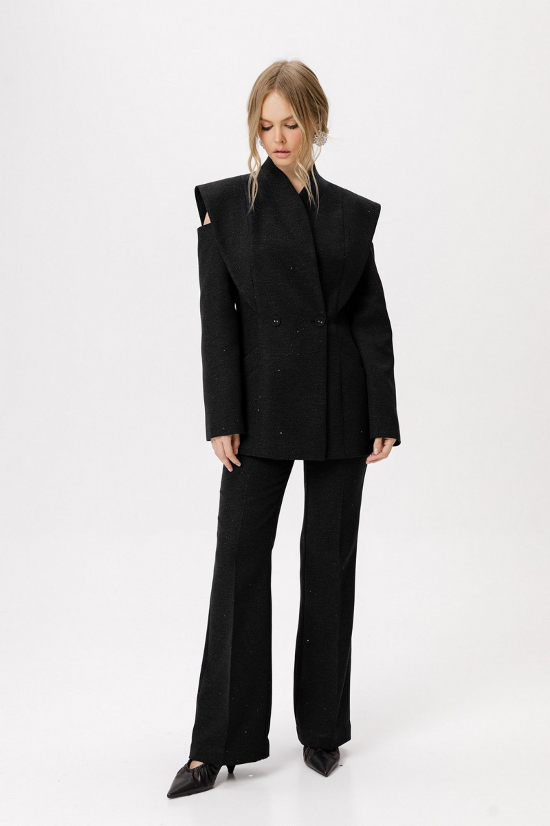 Брючный костюм PiRS 6422 черный