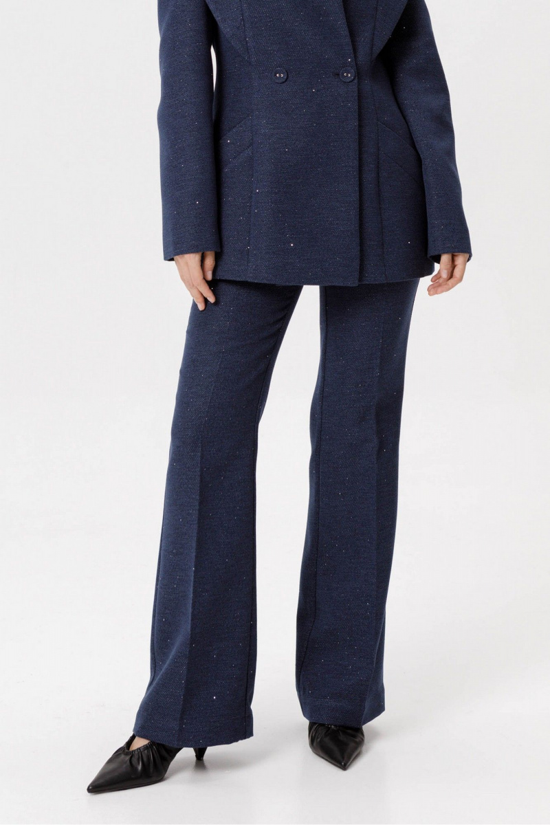 Брюки PiRS 6424 синий