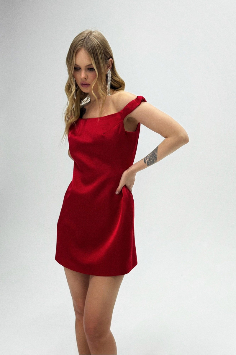 Платья PiRS 6425 красный