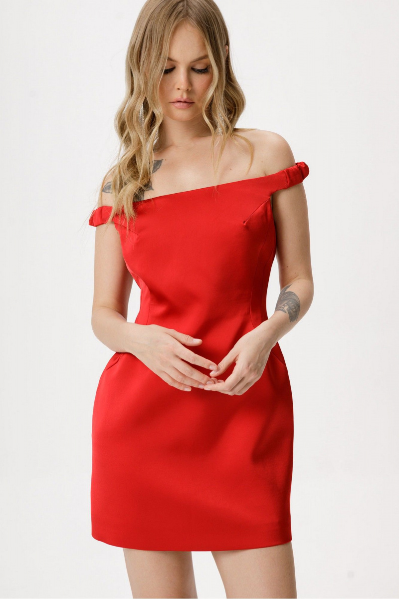 Платья PiRS 6425 красный