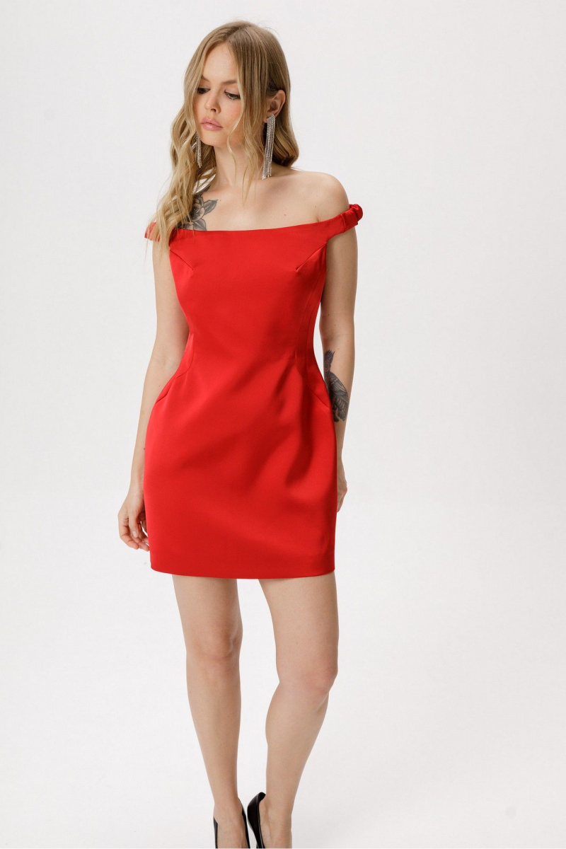 Платья PiRS 6425 красный