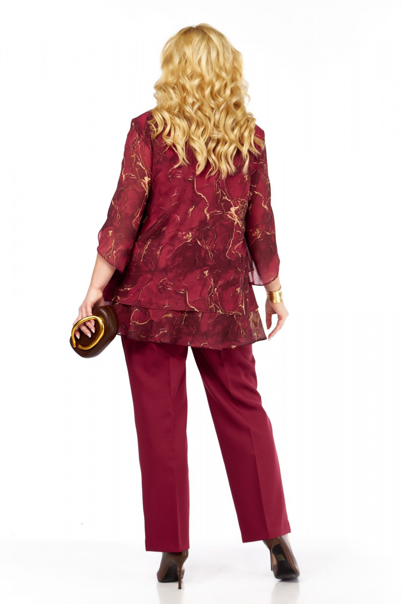 Блузы Элль-стиль 2213/10а винный