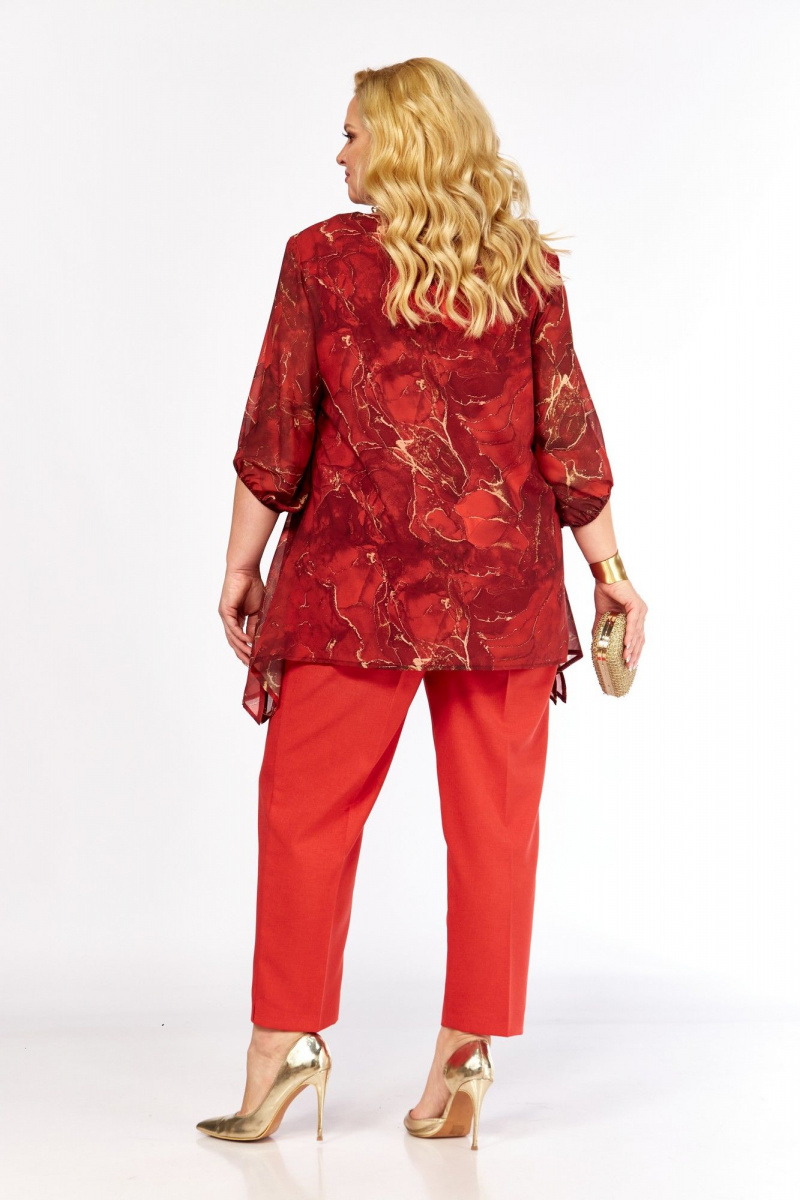 Блузы Элль-стиль 2263/13а красный