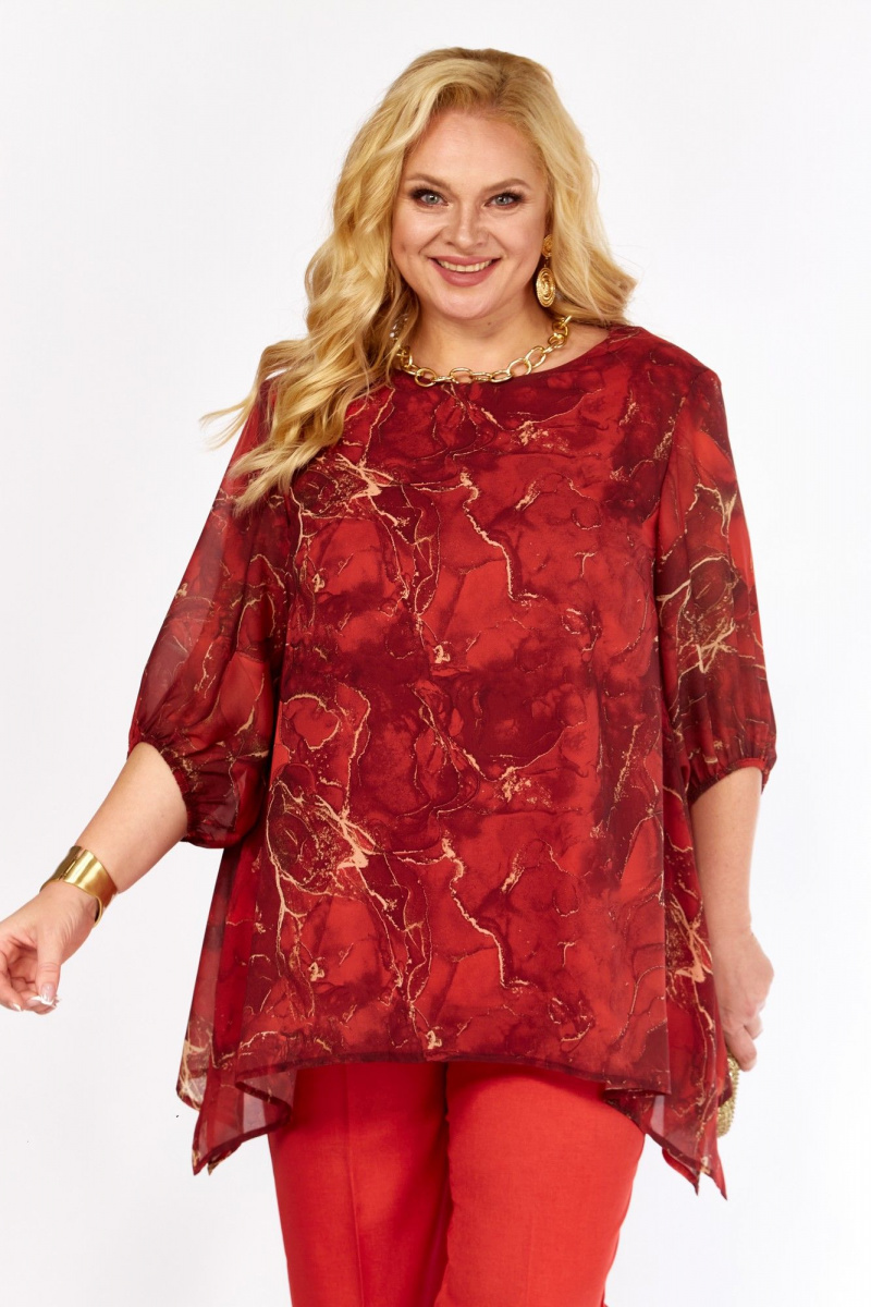 Блузы Элль-стиль 2263/13а красный