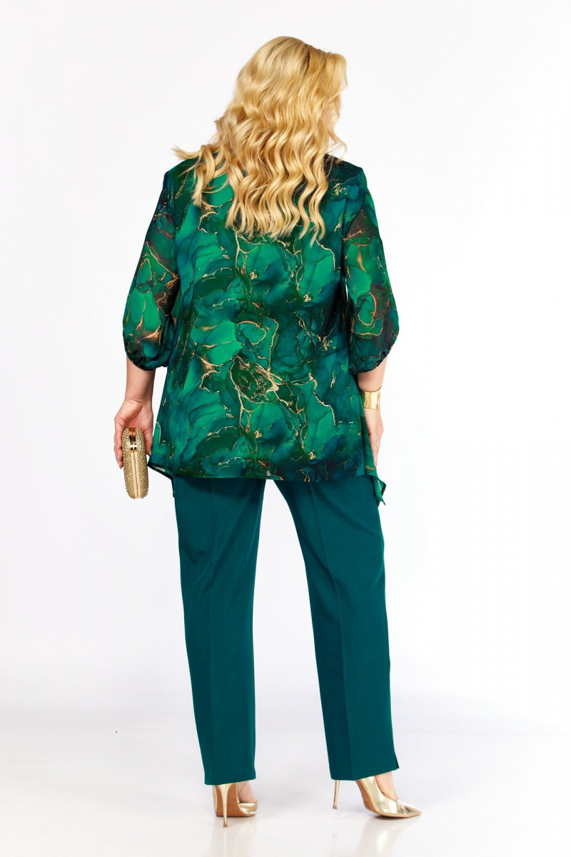 Блузы Элль-стиль 2263/14а изумруд