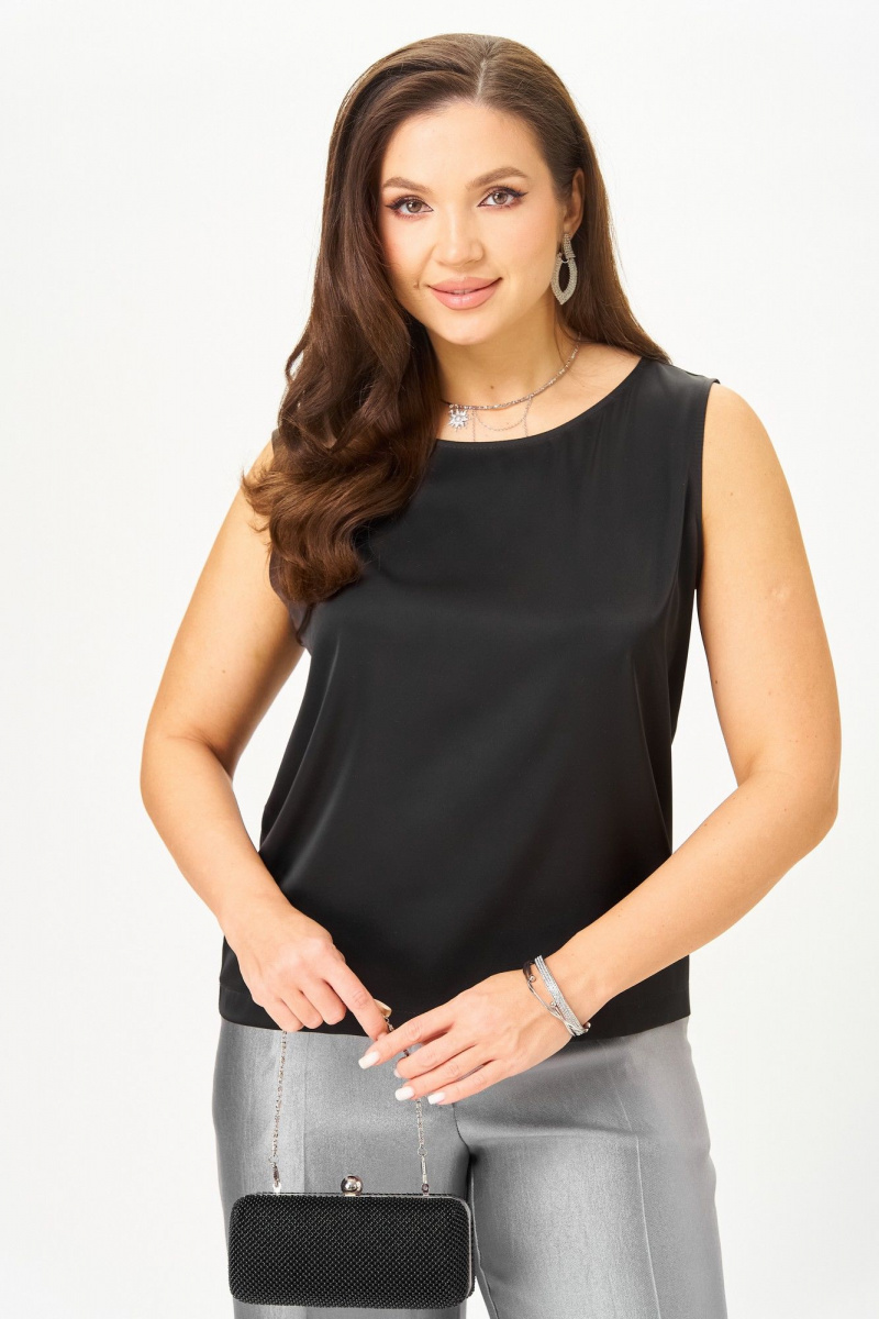 Брючный костюм БагираАнТа 1087 серый