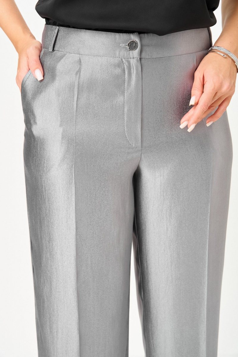 Брючный костюм БагираАнТа 1087 серый