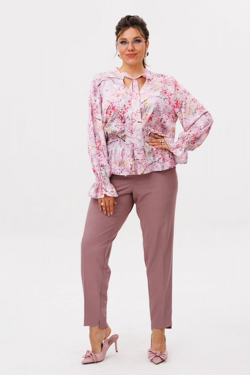 Блузы Anelli 1694 фьюжен_фуксия