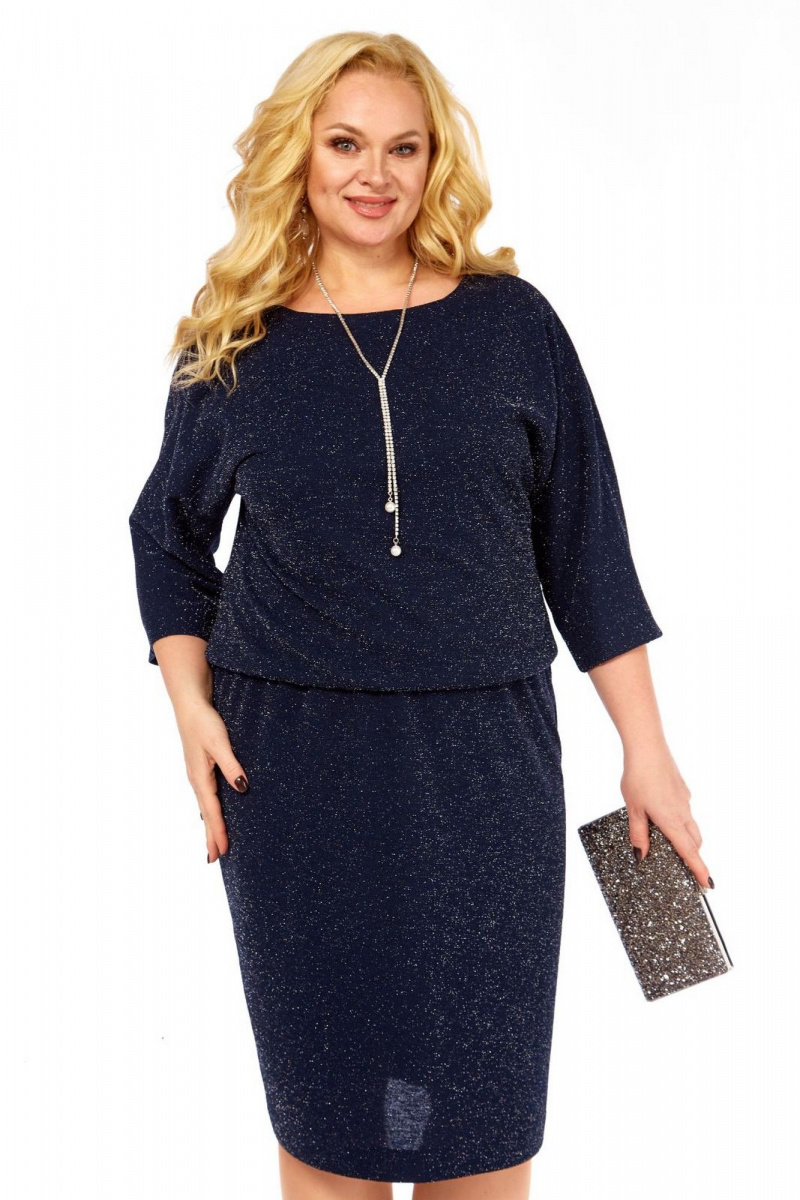 Платья СиБон 0178 темно-синий