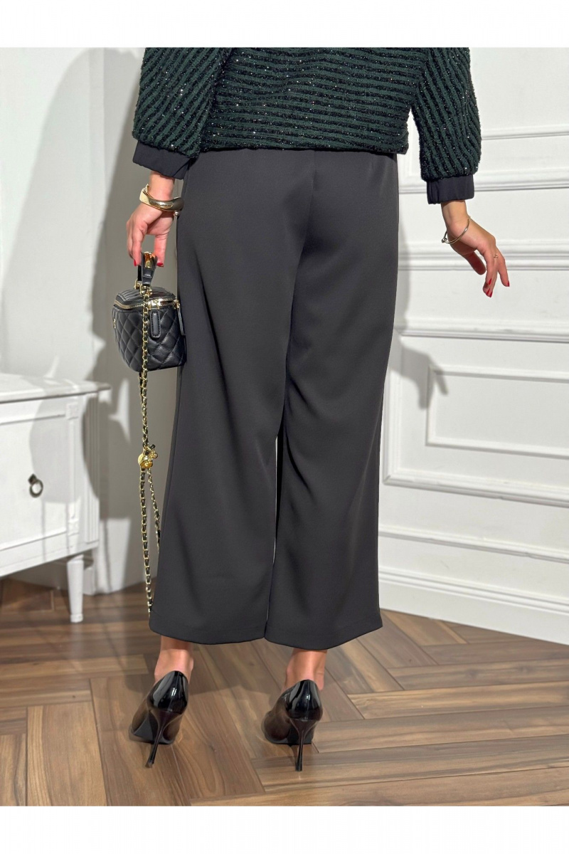 Брючный комплект Dilana VIP 2124 зеленый/черный