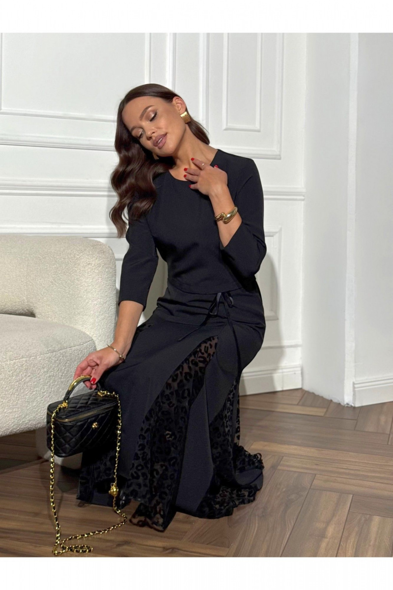 Платья Dilana VIP 2125 черный_