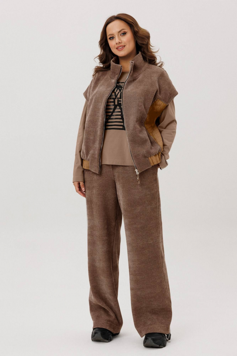 Брючный комплект INVITE 6124 коричневый