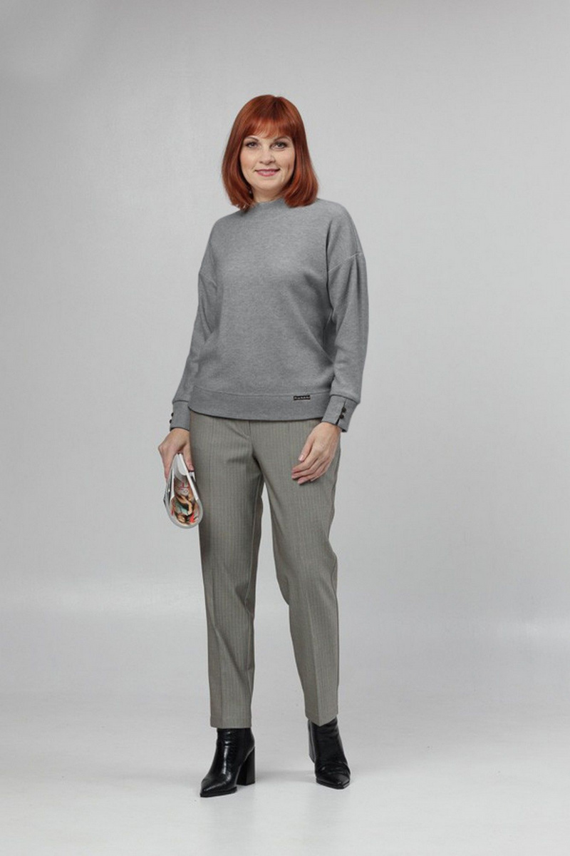 Джемперы Соджи 639 серый