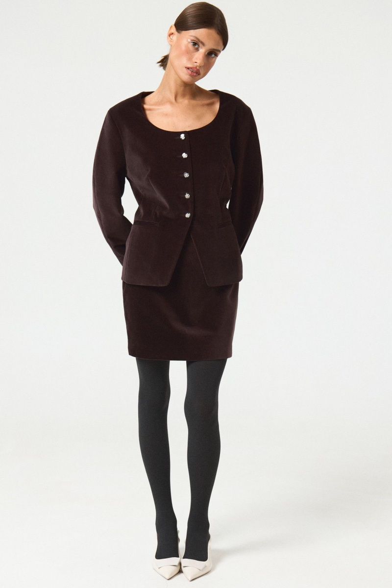 Юбочный комплект ATTIKA A3451-1 коричневый