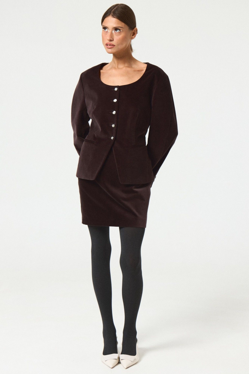 Юбочный комплект ATTIKA A3451-1 коричневый