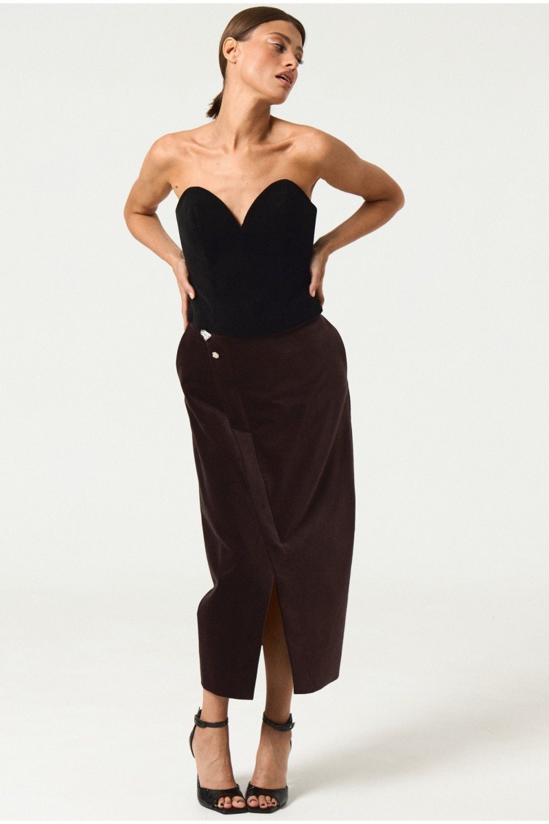 Юбки ATTIKA A3464 коричневый