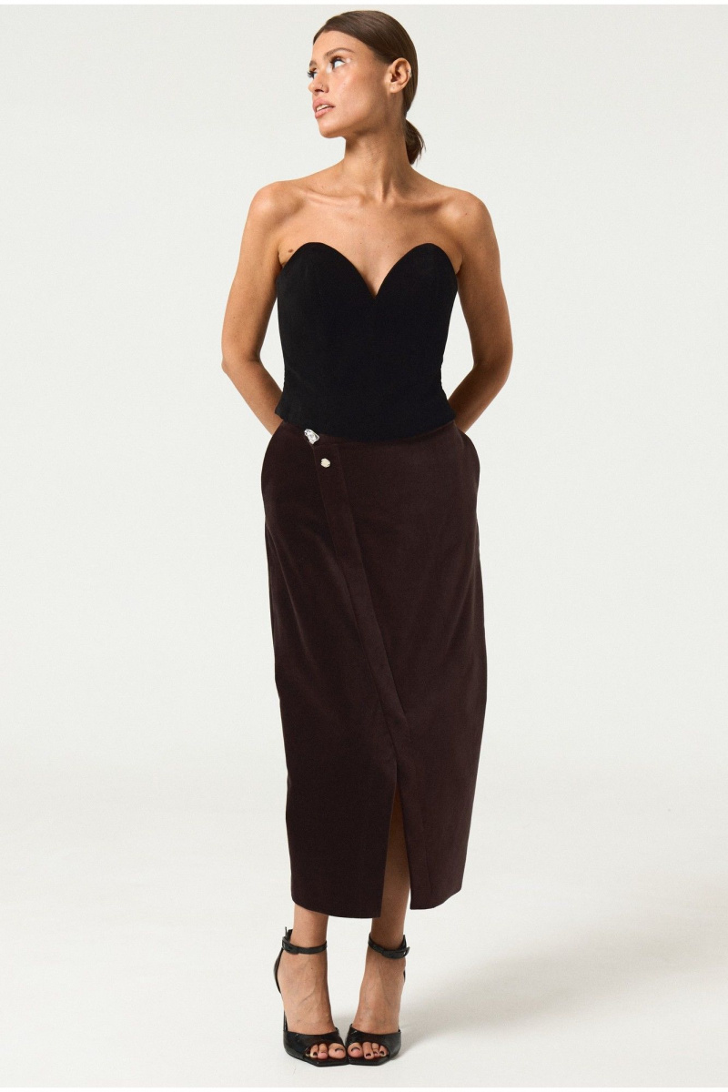 Юбки ATTIKA A3464 коричневый