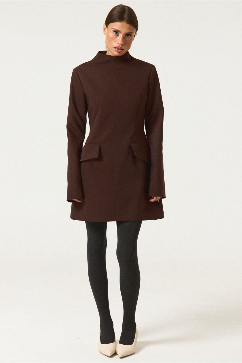 Платья ATTIKA A3475-1 коричневый