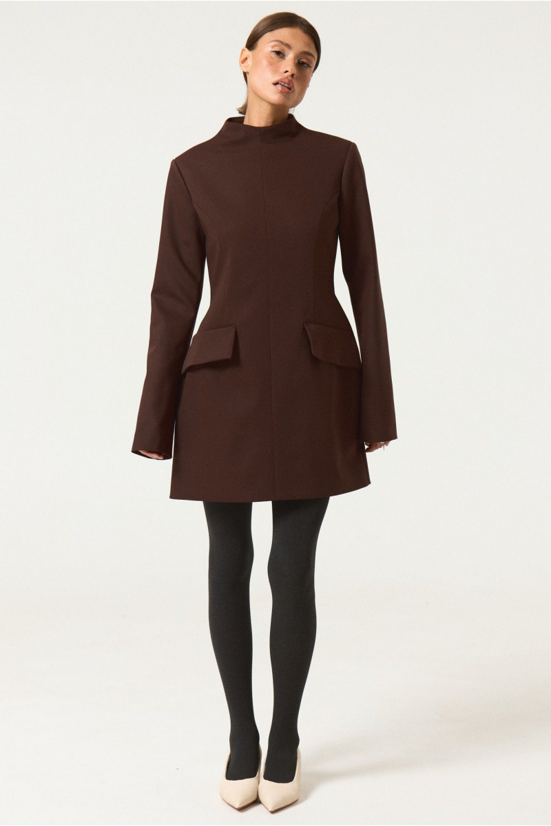 Платья ATTIKA A3475-1 коричневый