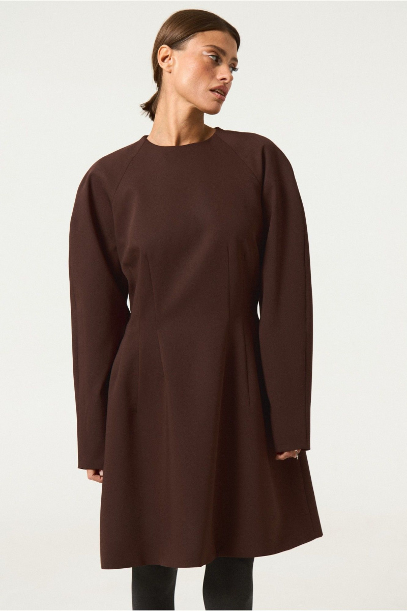 Платья ATTIKA A3476-1 коричневый