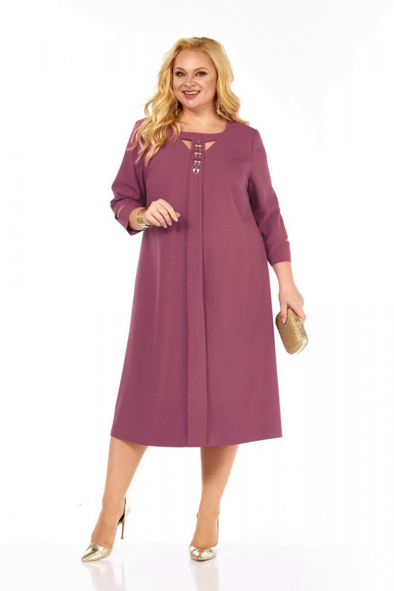 Платья Милора-стиль 1408 розовый