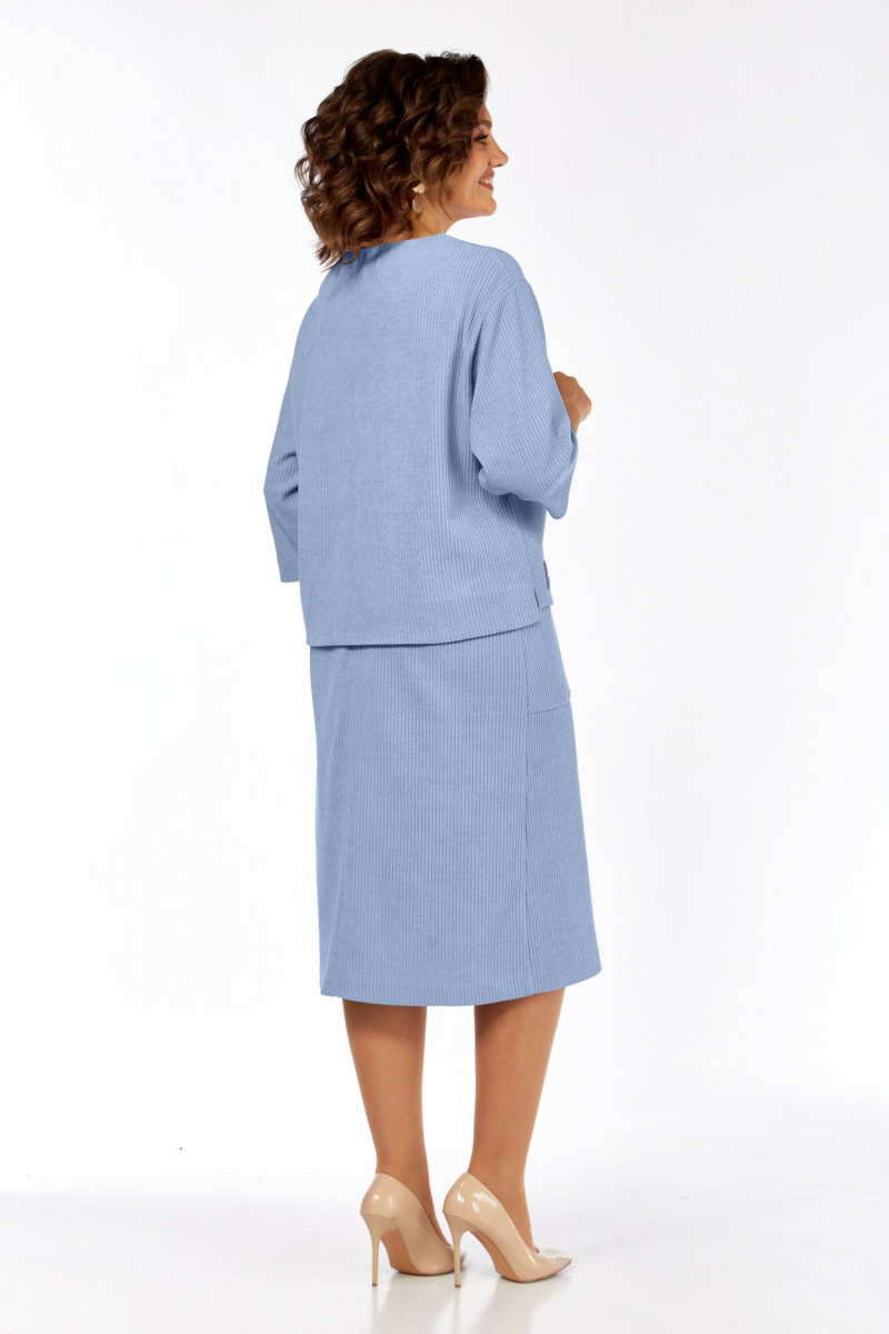 Юбочный комплект Элль-стиль 2441/1 голубой