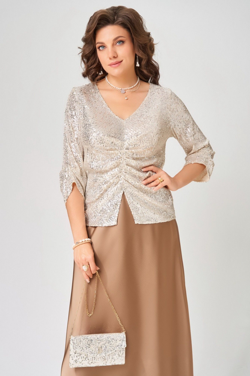 Юбочный комплект Fita 4151 золотисто-бежевый