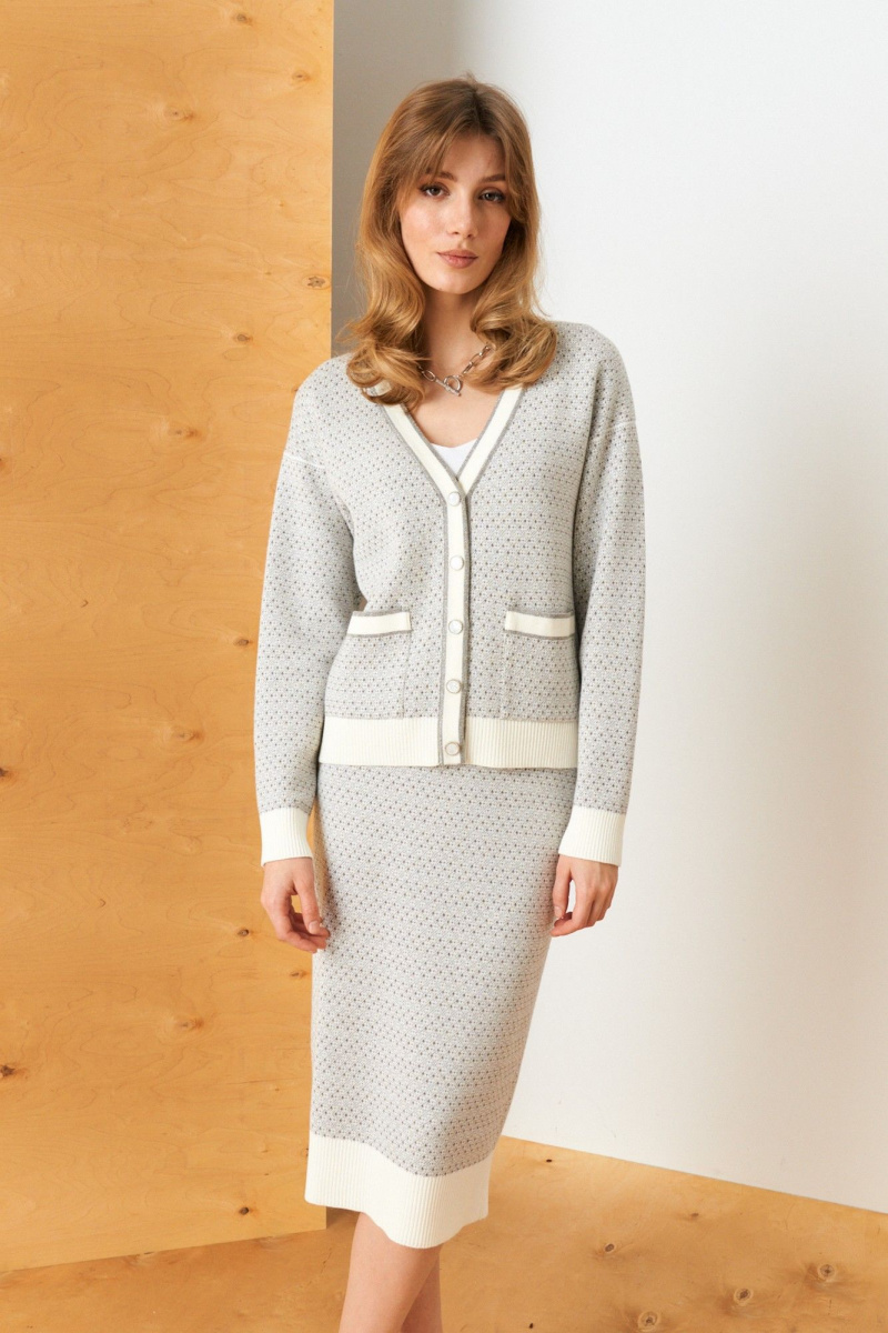 Юбки Barbara Geratti by Elma С8329BG молочный/серый