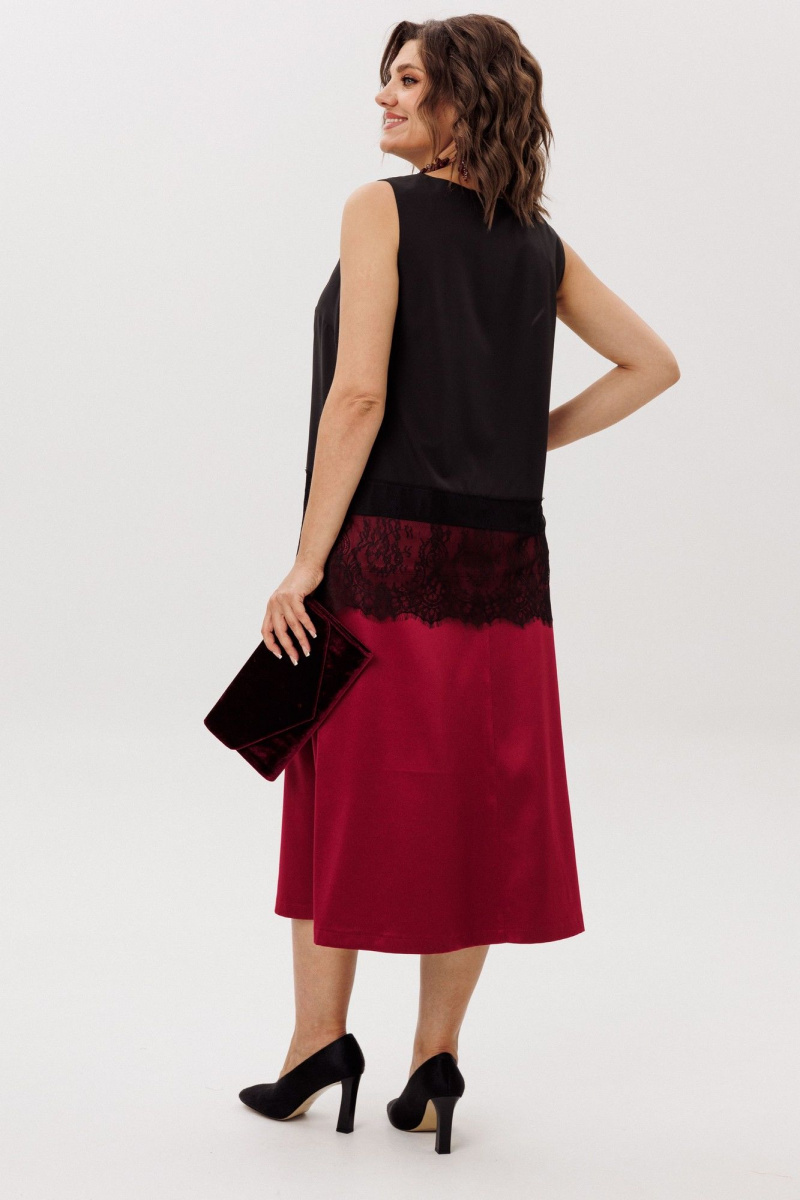 Юбки Anelli 1510 гранатовая_патока